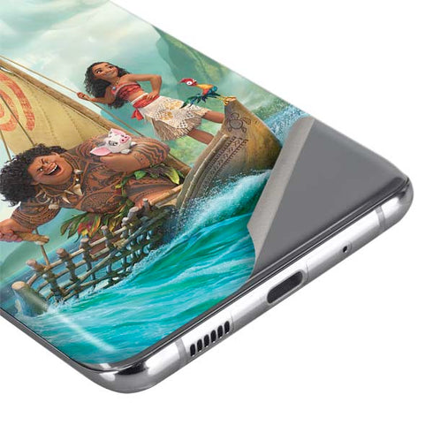 Disney Moana and Maui Set Sail Galaxy S20 Ultra 5G Skin